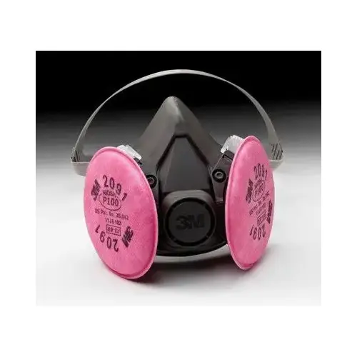 7003 6000 Series Half-Mask Respirator, Large, P100 Filter Class, NIOSH Approved (Y/N): Yes Black/White 7003 6000 Series Half-Mask Respirator, Large, P100 Filter Class, NIOSH Approved (Y/N): Yes Black/White