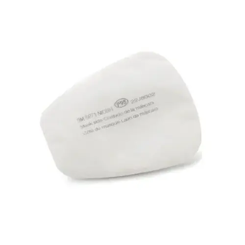 Particulate Filter, P95 Filter Class, NIOSH Approved (Y/N): Yes, Reusable (Y/N): Yes White Particulate Filter, P95 Filter Class, NIOSH Approved (Y/N): Yes, Reusable (Y/N): Yes White