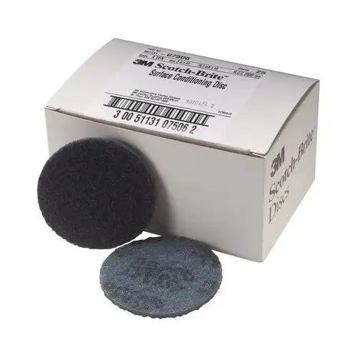 SC-DH Series No-Hole Surface Conditioning Disc, 3 in, Very Fine Grade, Aluminum Oxide, Blue SC-DH Series No-Hole Surface Conditioning Disc, 3 in, Very Fine Grade, Aluminum Oxide, Blue