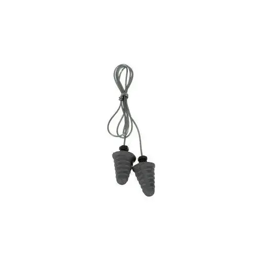 Corded Ear Plug, 32 dB Noise Reduction Rating, Silver Corded Ear Plug, 32 dB Noise Reduction Rating, Silver