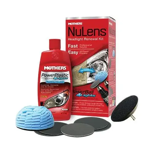 07251 Headlight Renewal Kit, White, Liquid