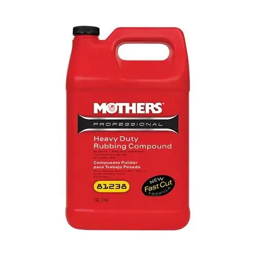 81238 Heavy Duty Rubbing Compound, 1 gal Can, White, Liquid 81238 Heavy Duty Rubbing Compound, 1 gal Can, White, Liquid