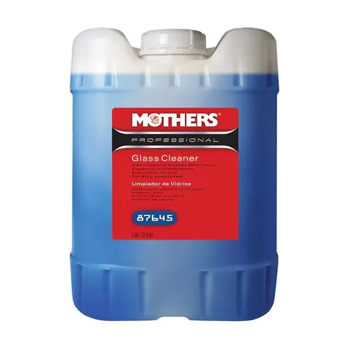 87645 Glass Cleaner, 5 gal Can, Blue, Liquid