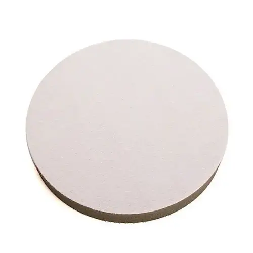 1066SF Grip Faced Interface Pad, 6 in Dia x 3/4 in THK, Hook and Loop Attachment