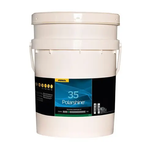 Polishing Compound, 17 L Pail, White, Paste