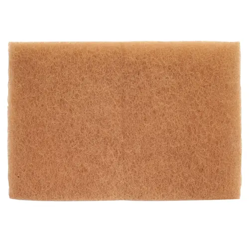 58005 Non-Woven Perforated Scuff Pad, 6 in W x 9 in L Gold 58005 Non-Woven Perforated Scuff Pad, 6 in W x 9 in L Gold