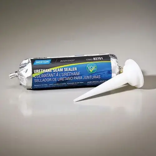 82751 Seam Sealer, 10.3 oz Foil Pack, White, Paste, 24 hr Curing