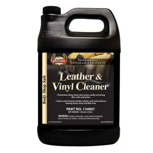 Leather and Vinyl Cleaner, 1 gal Can, Translucent Light Yellow to Dark Yellow Leather and Vinyl Cleaner, 1 gal Can, Translucent Light Yellow to Dark Yellow