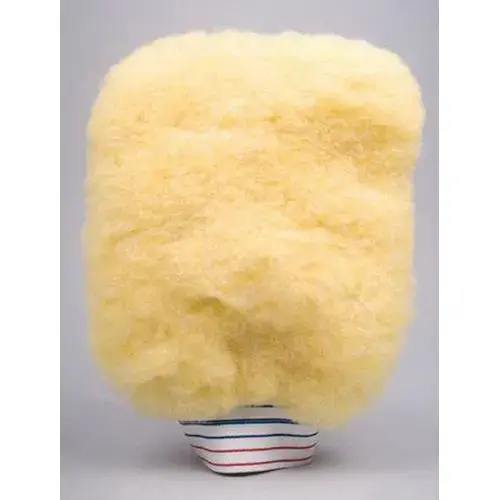 Large Wash Mitt, 11 in L x 8 in W, Soft Fiber