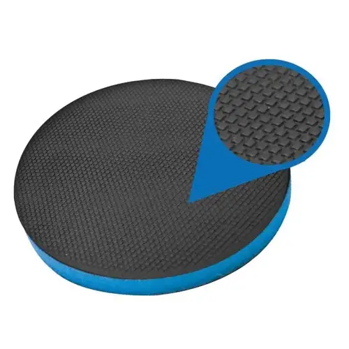 Circular Decontamination Pad, 6 in Dia, Fine Grade, Blue Circular Decontamination Pad, 6 in Dia, Fine Grade, Blue