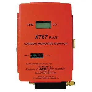 SATA X767-PLUS Carbon Monoxide Monitor Powder-Coated