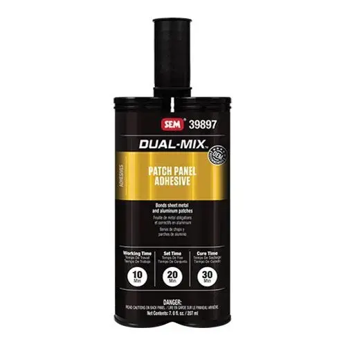 Patch Panel Adhesive, 7 oz Cartridge, Liquid, Opaque Cream, 10 min at 70 deg F Application Patch Panel Adhesive, 7 oz Cartridge, Liquid, Opaque Cream, 10 min at 70 deg F Application