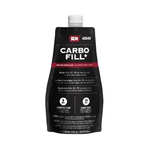 Carbon Filler, 14 fl-oz Pouch, Light Gray, Liquid