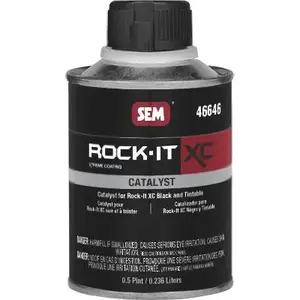Rock-It XC 46646 Catalyst, 0.5 pt Aerosol Can, Clear, Liquid, Use With: Rock-It XC Truckbed Linear