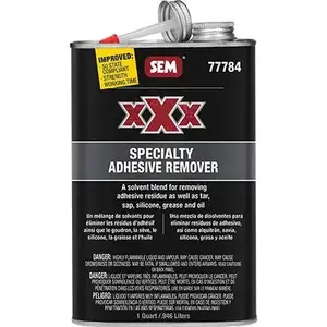 XXX 77784 Universal Adhesive Remover, 1 qt Can, Liquid, Clear