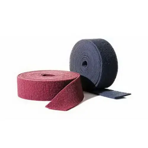 Scuff Roll, 4 in W x 10 yd L, Ultra Fine, Gray