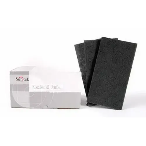 Flex Scuff Pad, 4-1/2 in W x 9 in L, Ultra Fine, Gray Flex Scuff Pad, 4-1/2 in W x 9 in L, Ultra Fine, Gray