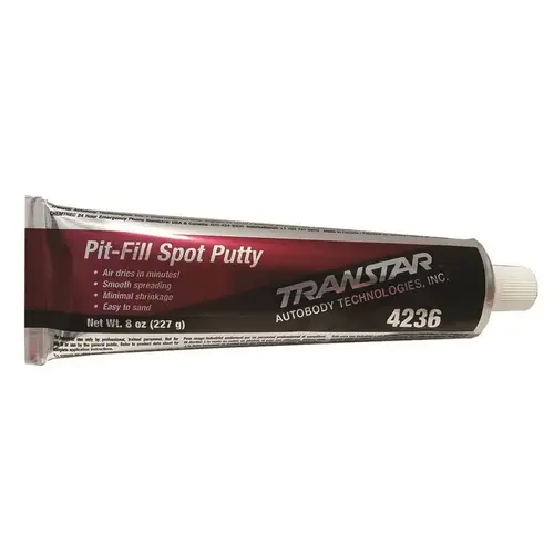 4236 Pit-Fill Spot Putty, 8 oz Tube, Beige, Liquid