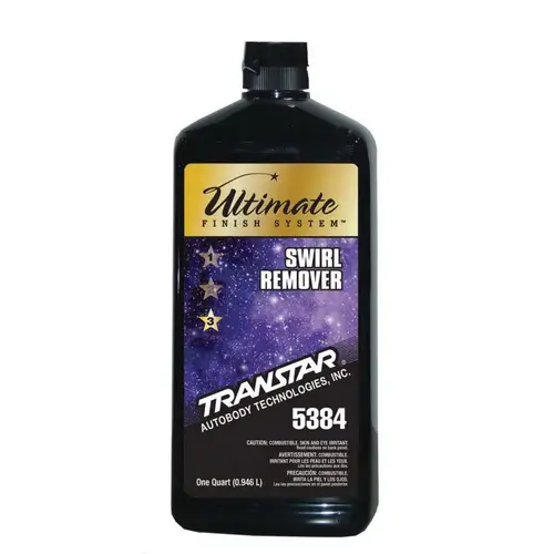 Swirl Remover, 1 qt Bottle, White, 440 lb/gal VOC Swirl Remover, 1 qt Bottle, White, 440 lb/gal VOC