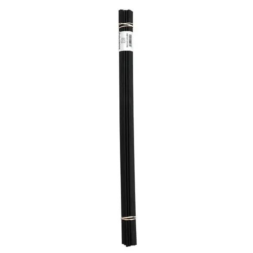 Welding Rod, 1/8 in Dia x 12 in L, Round, ABS, Black Welding Rod, 1/8 in Dia x 12 in L, Round, ABS, Black