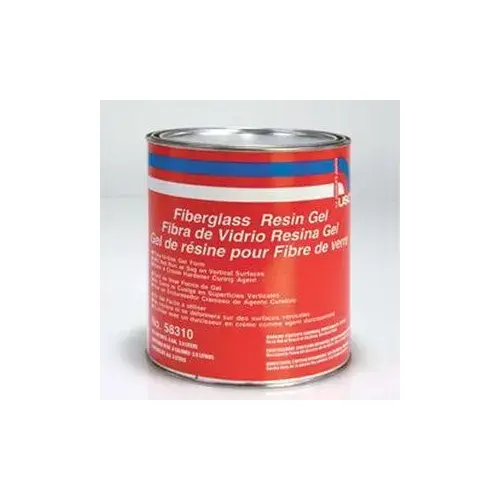 Fiberglass Resin Gel, 1 qt, Purple, Liquid Fiberglass Resin Gel, 1 qt, Purple, Liquid