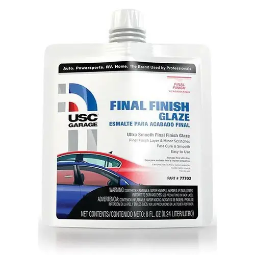 Final Finish Glaze, 8 oz Pouch, Gold, Liquid Final Finish Glaze, 8 oz Pouch, Gold, Liquid
