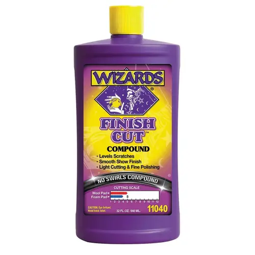 One Step Compound, 32 oz Bottle, High Gloss, Off-White, Liquid One Step Compound, 32 oz Bottle, High Gloss, Off-White, Liquid