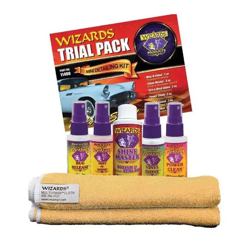 6-Piece Trial Pack-Mini Detailing Kit 6-Piece Trial Pack-Mini Detailing Kit