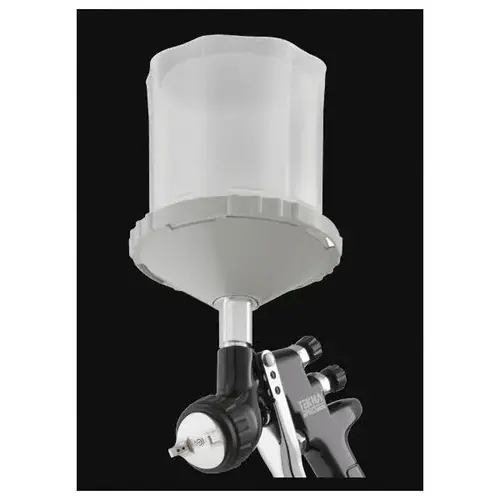 Disposable Cup and Lid, 9 oz, For Use With Compact Series Spray Gun