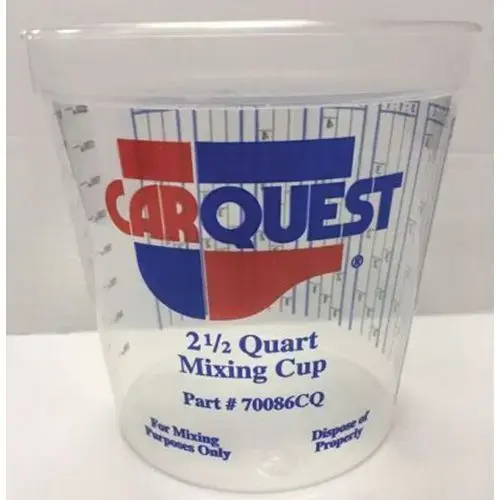 Carquest Mixing Cup, 2.5 qt Carquest Mixing Cup, 2.5 qt