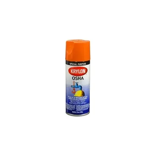 Krylon OSHA Color Paints; Safety Orange; 12 oz. Aerosol Krylon OSHA Color Paints; Safety Orange; 12 oz. Aerosol