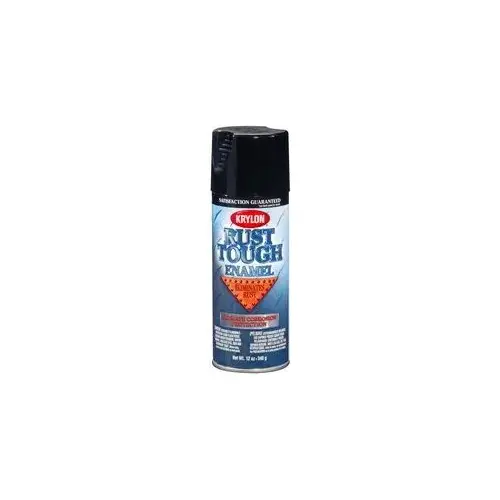 Krylon Rust Tough Rust Preventive Enamels; Gloss Black; 12 oz. Aerosol Krylon Rust Tough Rust Preventive Enamels; Gloss Black; 12 oz. Aerosol