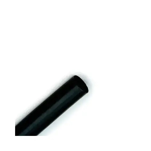FP-301 Series Single Wall Thin Wall Heat Shrink Tubing, Polyolefin, Transparent, 48 in Black