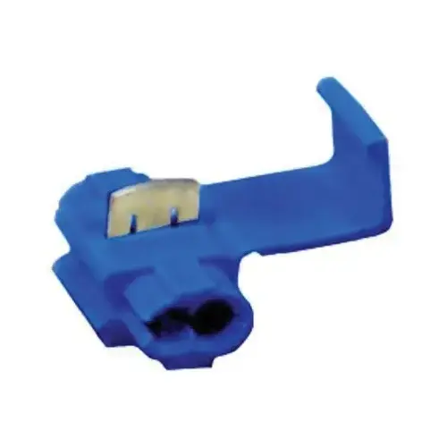 Auto-Electric Insulation Displacement Connector, 18 to 16 AWG, Polypropylene (Insulation), Blue Auto-Electric Insulation Displacement Connector, 18 to 16 AWG, Polypropylene (Insulation), Blue