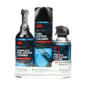 3M 08911 8911 Universal Fuel System Cleaner Kit, 12 oz Aerosol Can, Amber, 44.5% VOC
