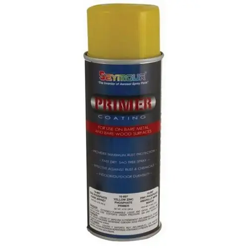 Self-Etching Primer, 16 fl-oz Aerosol Can, Yellow Phosphate, 79.8% VOC, 15 sq-ft Coverage