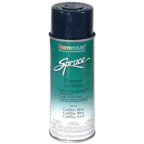 Fast Dry Engine Enamel Spray Paint, 16 fl-oz Aerosol Can, Cadillac Blue