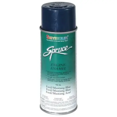Fast Dry Engine Enamel Spray Paint, 16 fl-oz Aerosol Can, Ford-Mustang Blue Fast Dry Engine Enamel Spray Paint, 16 fl-oz Aerosol Can, Ford-Mustang Blue