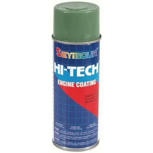 Engine Enamel Spray Paint, 16 fl-oz Aerosol Can, Alpine Green, 15 sq-ft Coverage