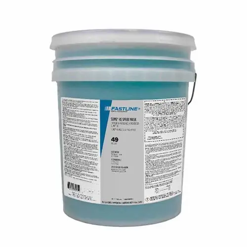 49HS-5 Film Forming Water Soluble Overspray Maskant, 5 gal Pail, 5 g/L VOC Transparent Green Tint