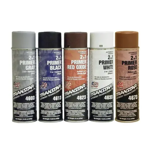 2 in 1 Primer, 20 oz Aerosol Can, Gray, 15 to 20 min Dry Curing 2 in 1 Primer, 20 oz Aerosol Can, Gray, 15 to 20 min Dry Curing