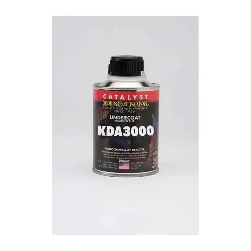 DTS Hardener, 1 qt, 1:4 Mixing, Use With: KD3000 Series DTS Primer Surfacer/Sealer Amber