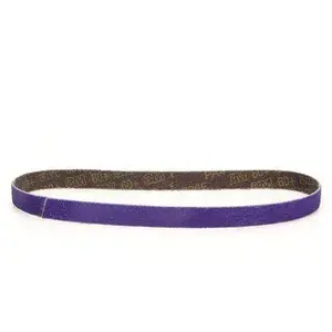 Cubitron II 33445 Cubitron II 1/2 In. x 18 In. 60 Grit Band File Belt Purple