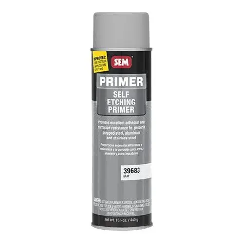 Self-Etching Primer, 20 oz, Gray