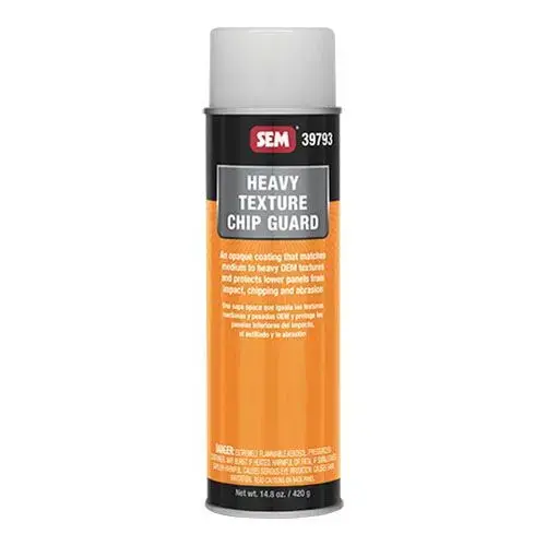 Chip Guard, 20 oz Aerosol Can, Opaque, Heavy, Medium-Coarse Texture Chip Guard, 20 oz Aerosol Can, Opaque, Heavy, Medium-Coarse Texture