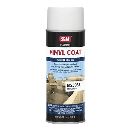 Vinyl Coat, 16 oz, Carver White, No VOC VOC, 24 hr Curing