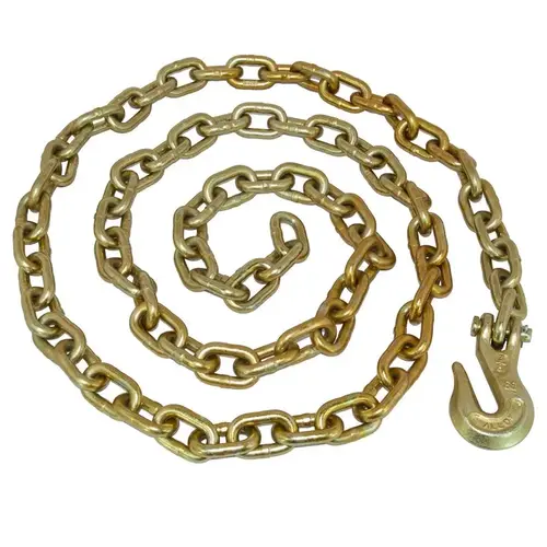 3/8" x 12' Alloy Chain with 1 Hook 3/8" x 12' Alloy Chain with 1 Hook