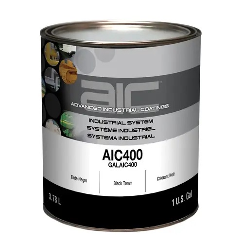 AIC400 Mixing Toner, 1 gal Can, Black AIC400 Mixing Toner, 1 gal Can, Black