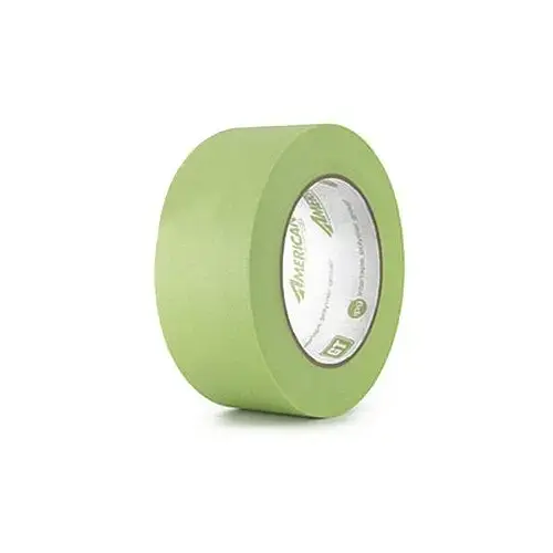 3655 Industrial Grade Masking Tape, 54.8 m x 36 mm, 5.8 mil THK, Light Green