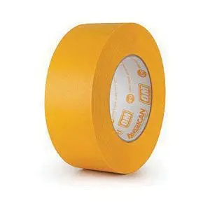 American OM1855 High Temperature Premium Grade Masking Tape 54.8 m x 18 mm 7.1 mil THK Orange 08714300306 American OM1855 High Temperature Premium Grade Masking Tape 54.8 m x 18 mm 7.1 mil THK Orange 08714300306